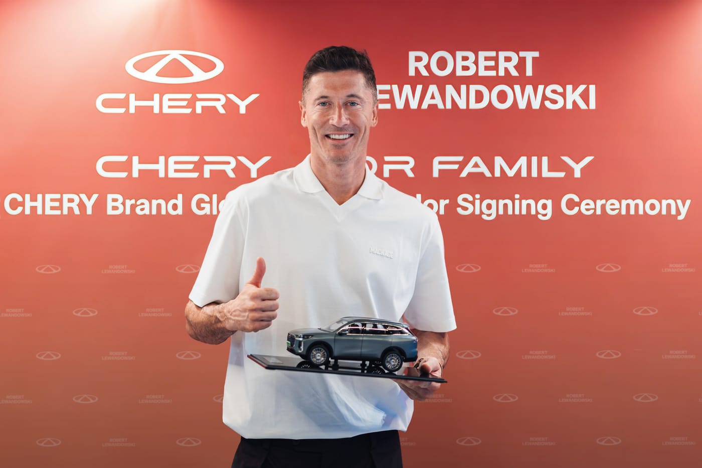 CHERY Names Football Icon Robert Lewandowski as Global Brand Ambassador