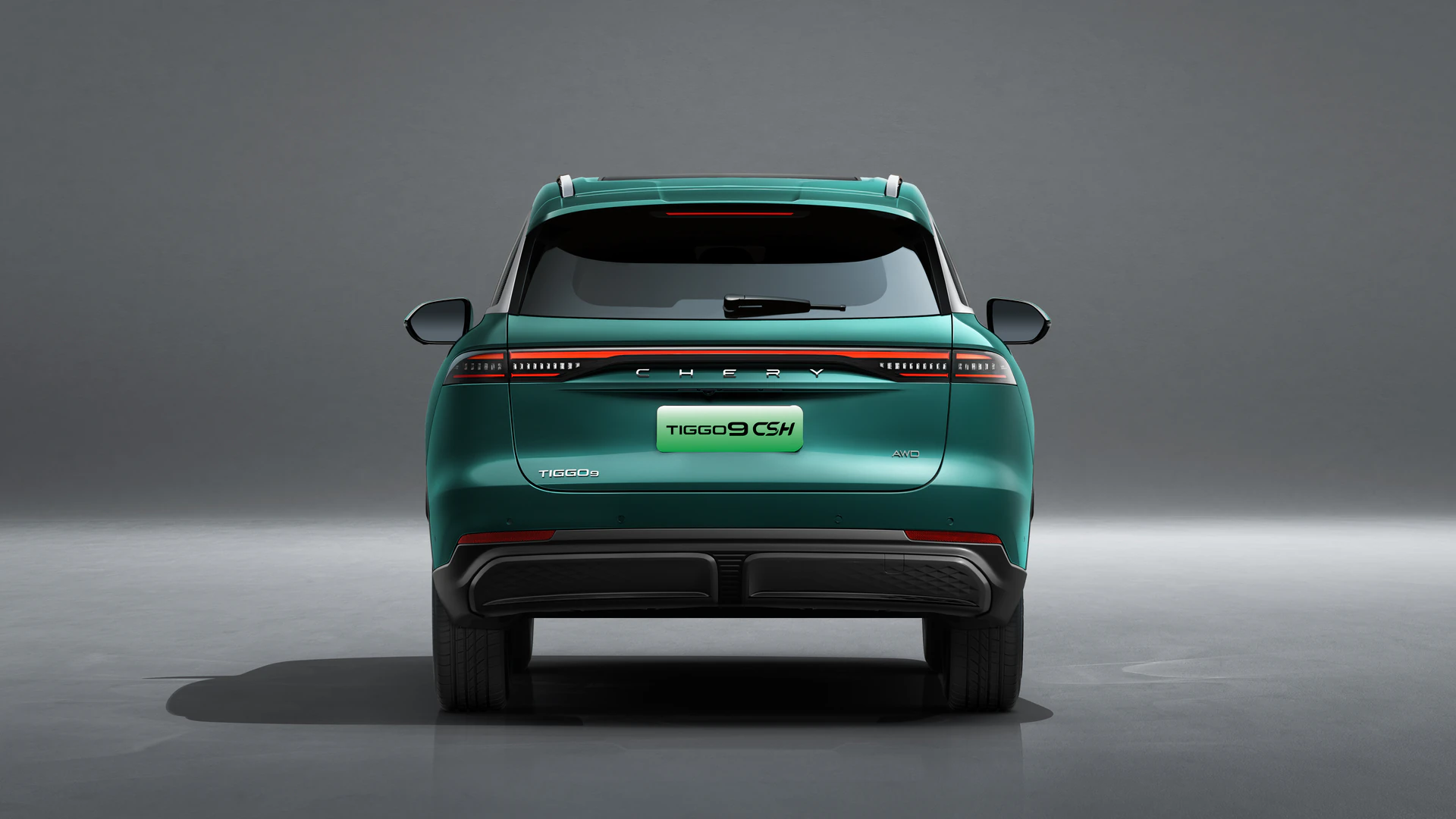 Through taillights with high recognizability