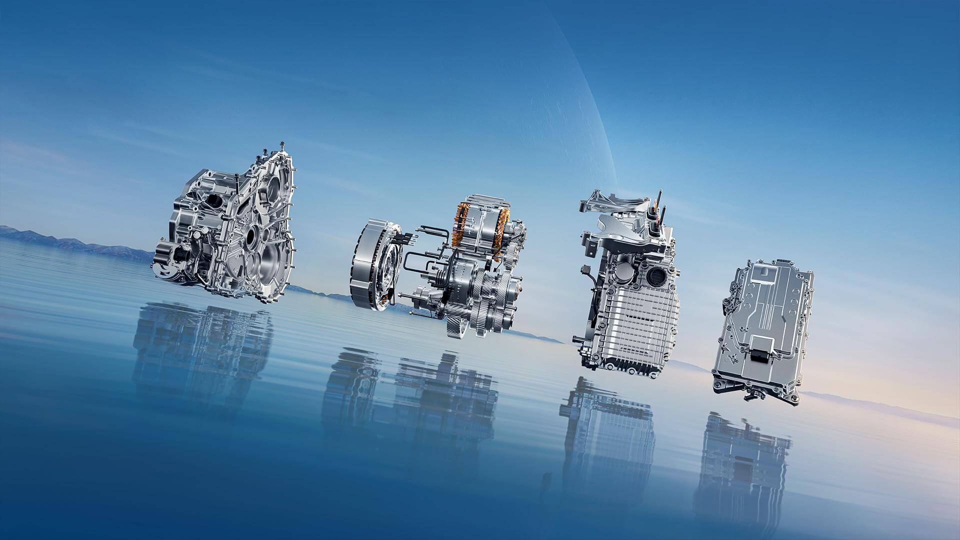 Tiggo 9 CSH powertrain components