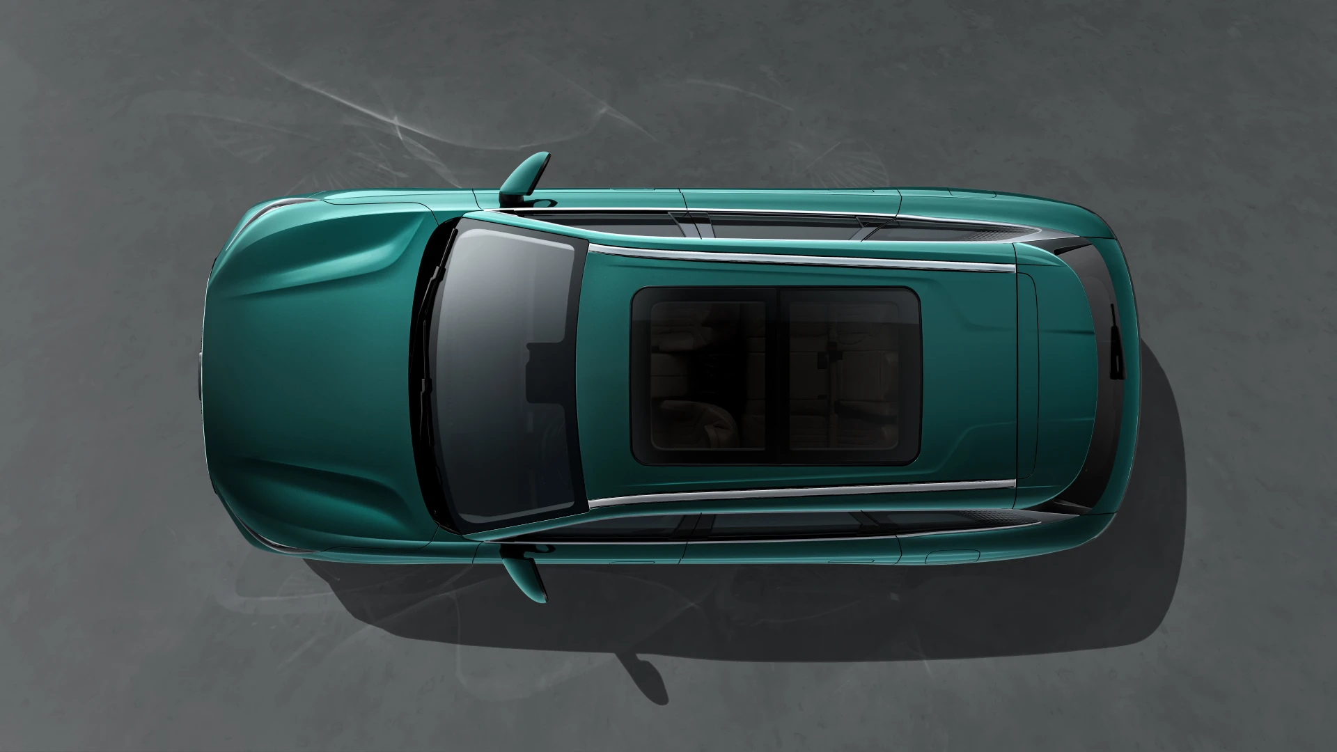 Retractable Panoramic Sunroof with Electric Sunshade